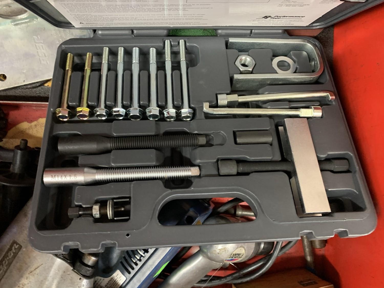 Contents of 1 Drawer Including - Harmonic Balancer Tester, Snap-On Impact & More