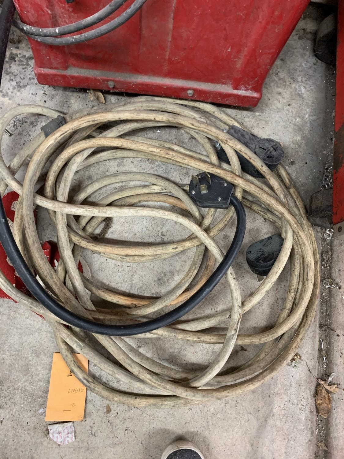 Lincoln Electric AC/DC Arc Welder with Leads & Power Cables