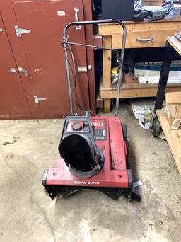 Toro CCR 1000E Snow thrower with Key