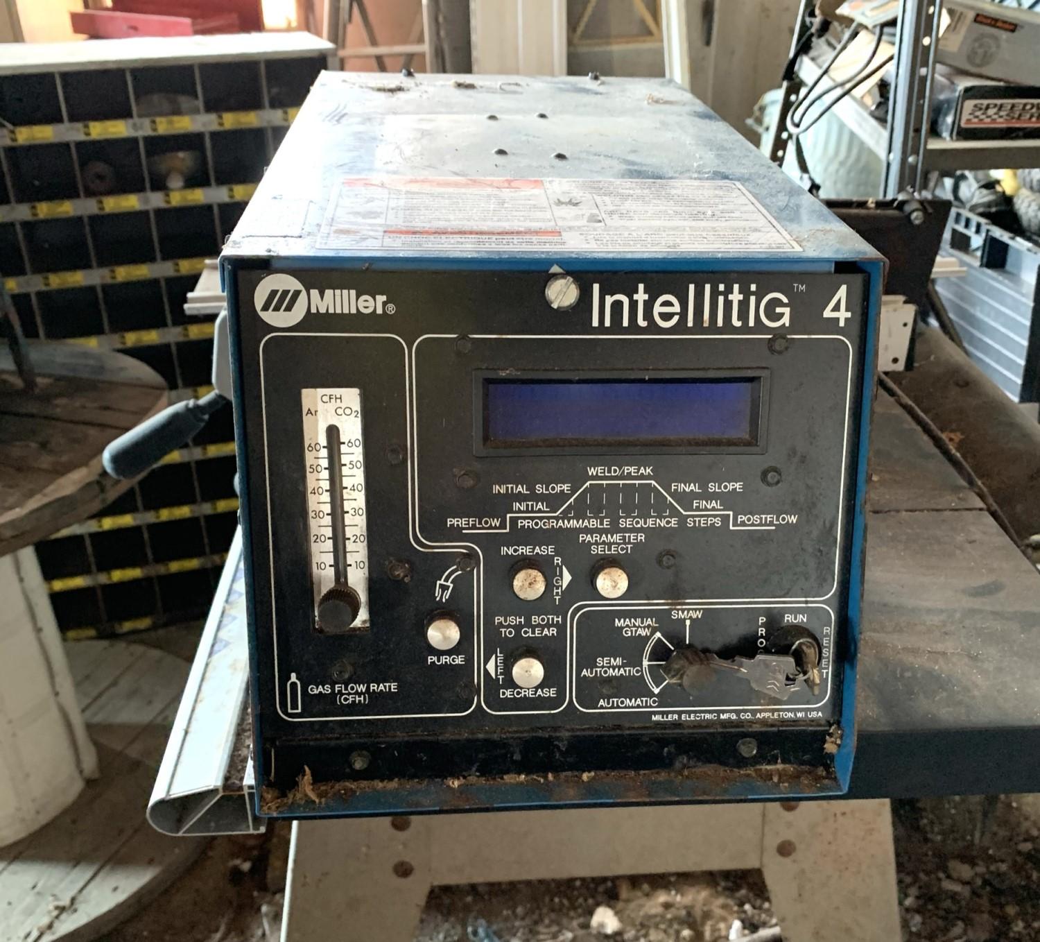 Miller Intellitig Tig Welder ( No Cables, Leads, Torch, Foot Pedal)