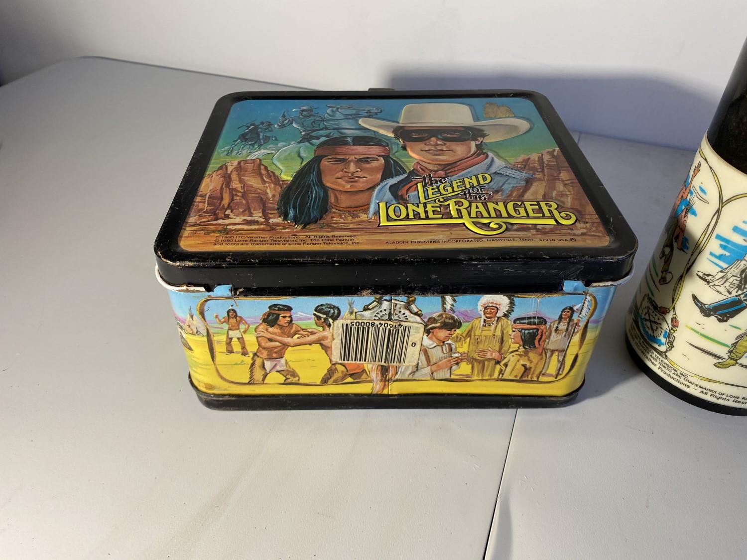 Vintage Legend of Lone Ranger Movie Lunchbox