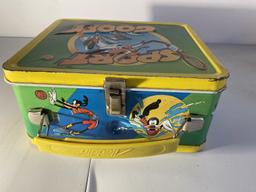 Vintage Metal Lunchbox Sport Goofy