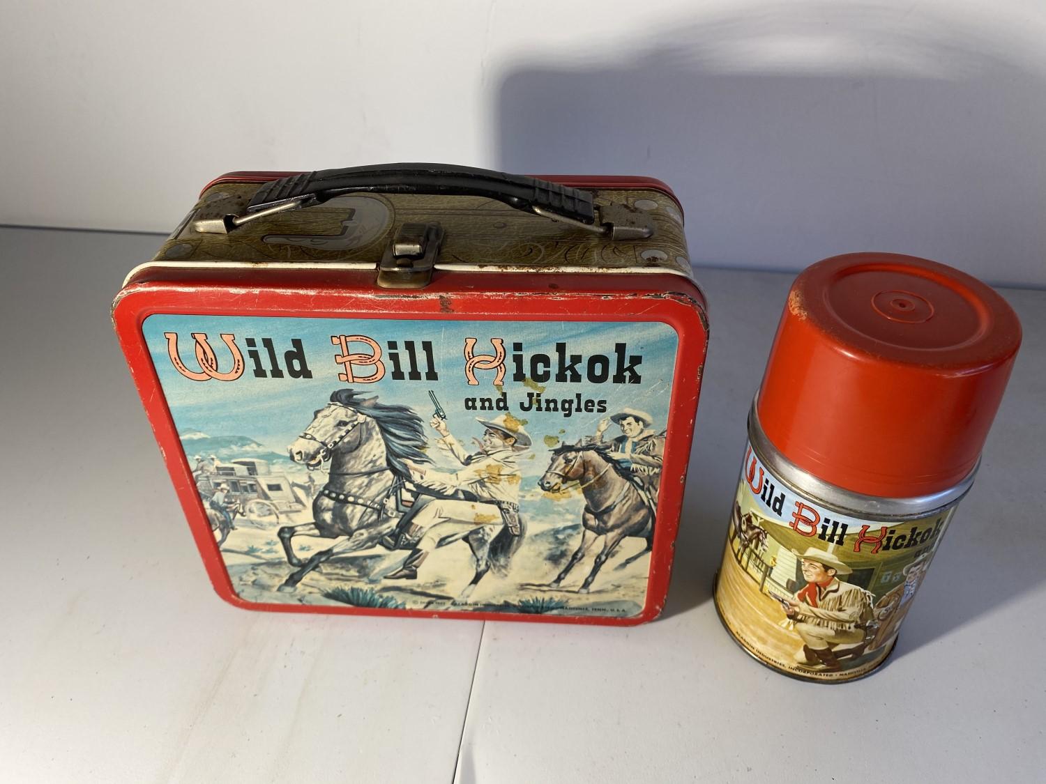 Vintage Metal Lunchbox with Thermos