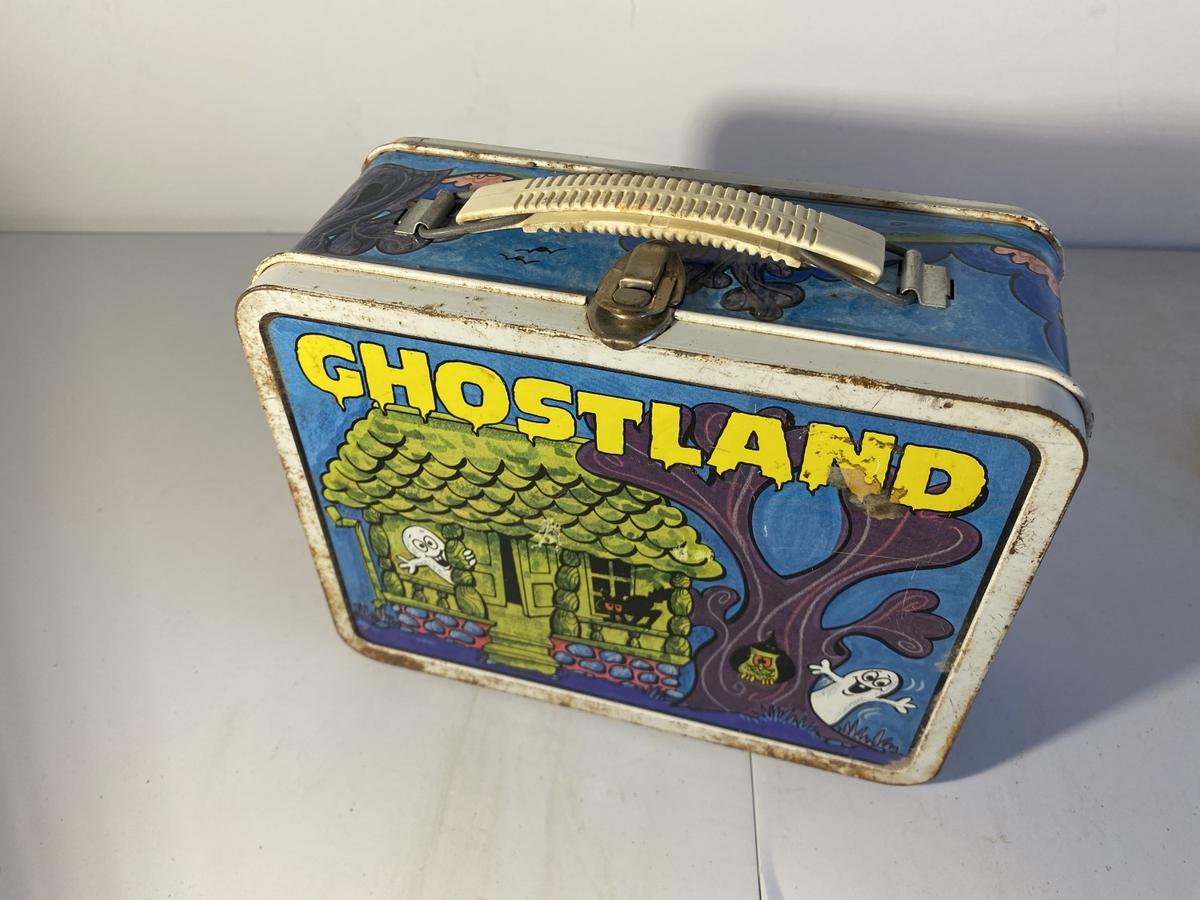Vintage Metal Lunchbox Ghostland