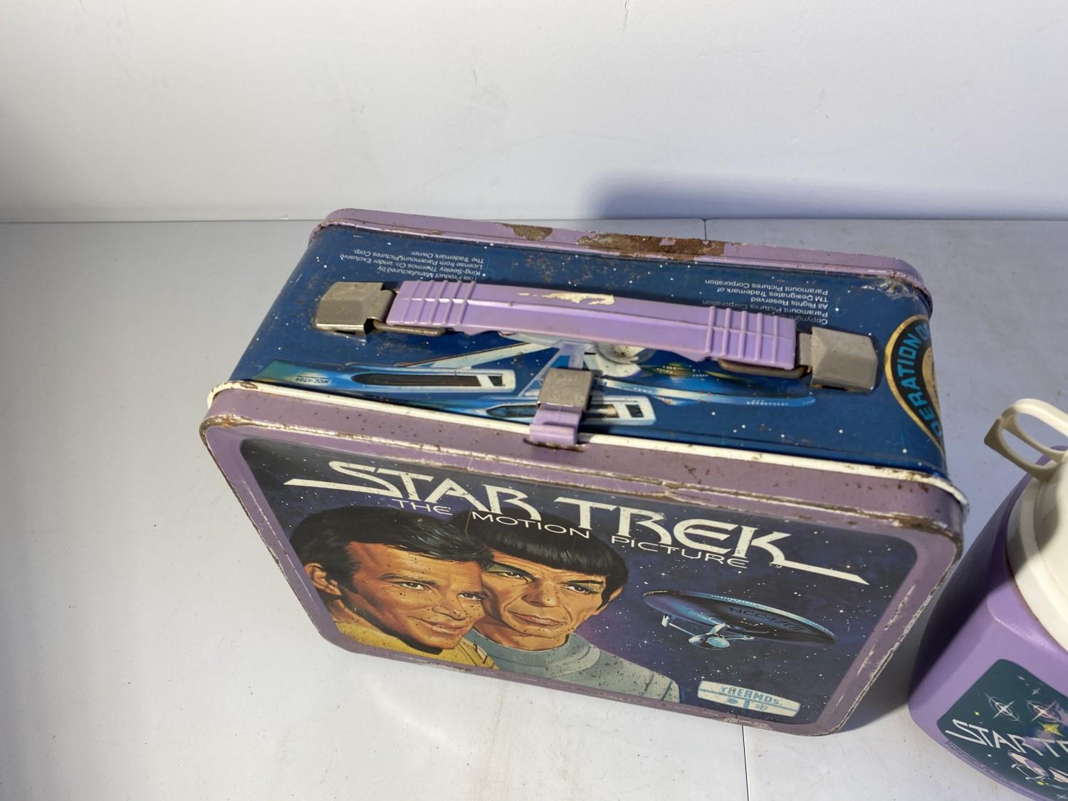 Vintage Metal Lunchbox Star Trek Motion Picture