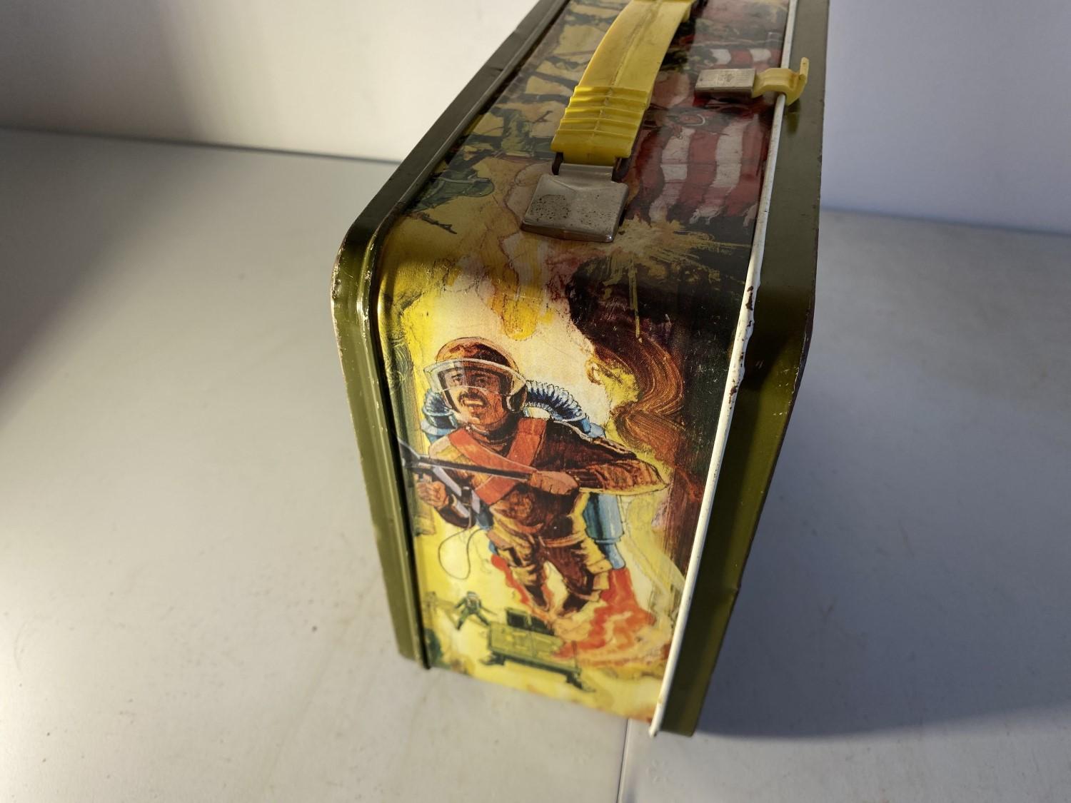 Vintage Metal Lunchbox GI Joe
