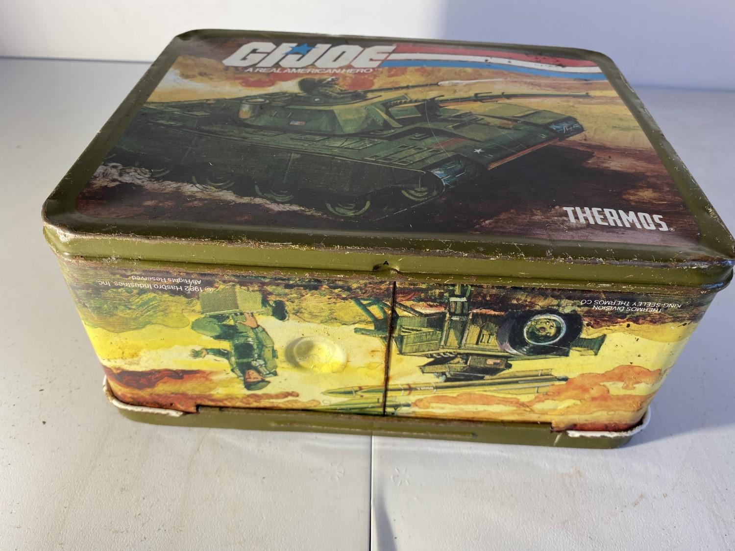 Vintage Metal Lunchbox GI Joe