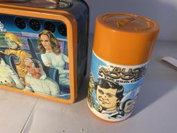 Vintage Metal Lunchbox Buck Rogers with Thermos