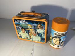 Vintage Metal Lunchbox Buck Rogers with Thermos