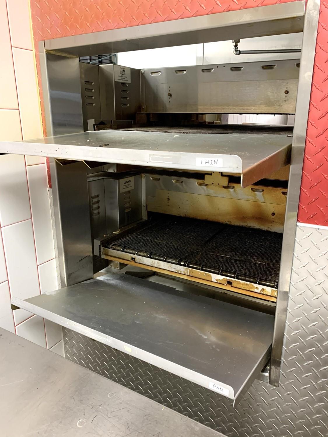 2 Ovention Conveyor Pizza Ovens