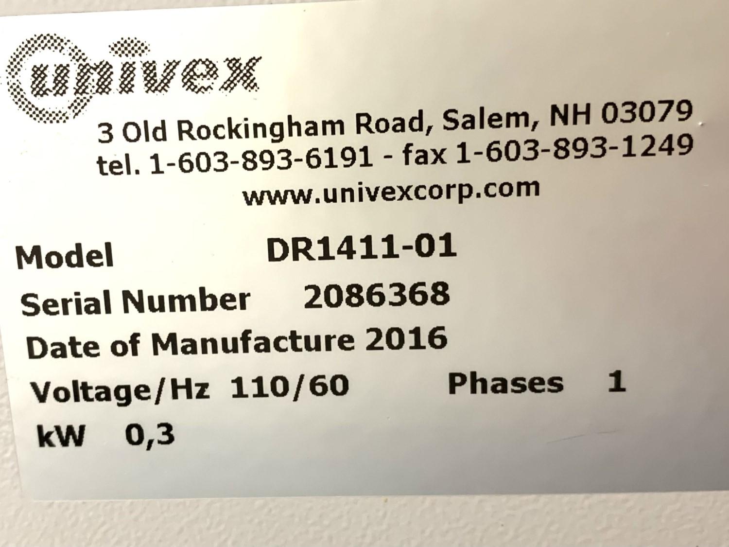 Univex DR14 Model SDR1411 - Countertop Dough Divider Rounder