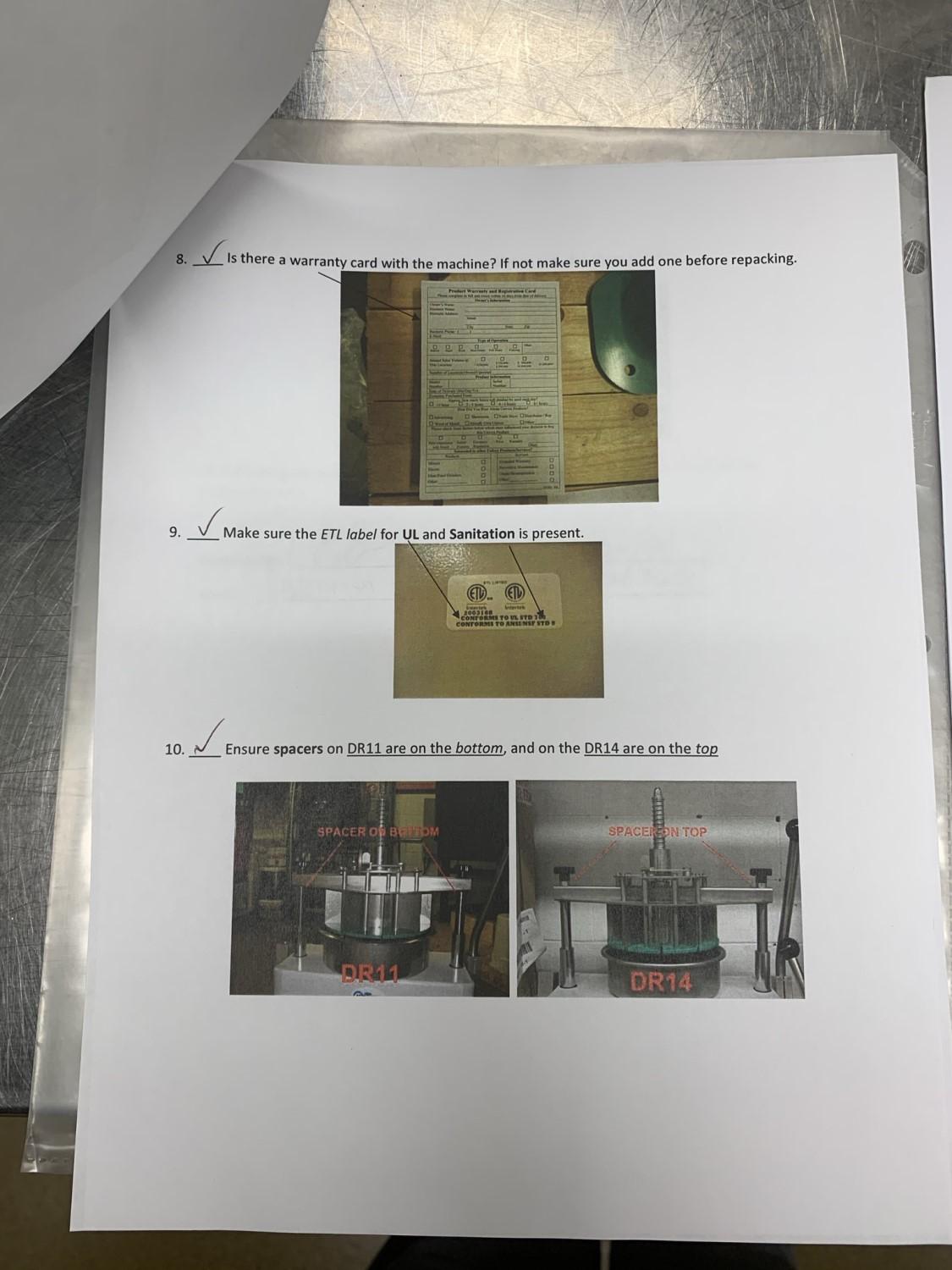 Univex DR14 Model SDR1411 - Countertop Dough Divider Rounder