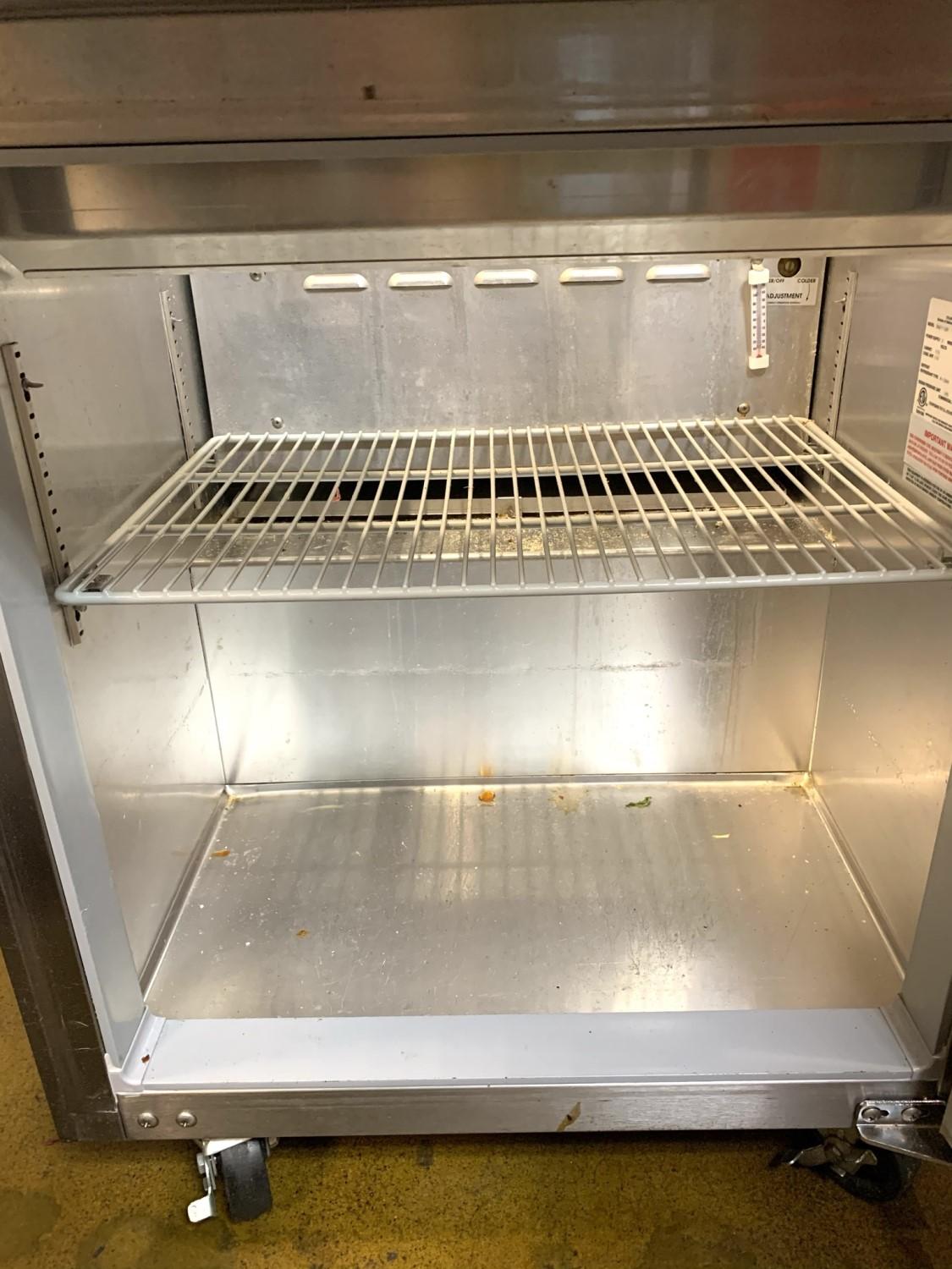 Continental Refrigerator Stainless Steel Prep Station Model SW27-12M