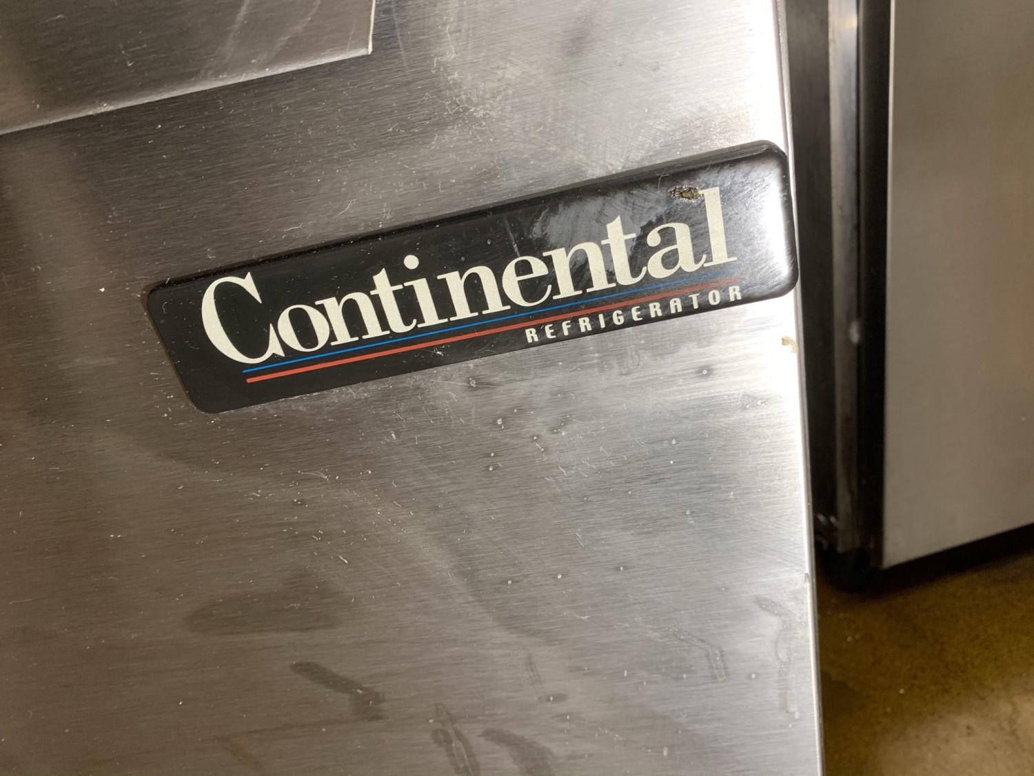 Continental Undercounter Refrigerator Stainless Steel Prep Station Model SW72-30M