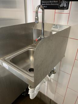 NSF Stainless Steel Hand Washing Station