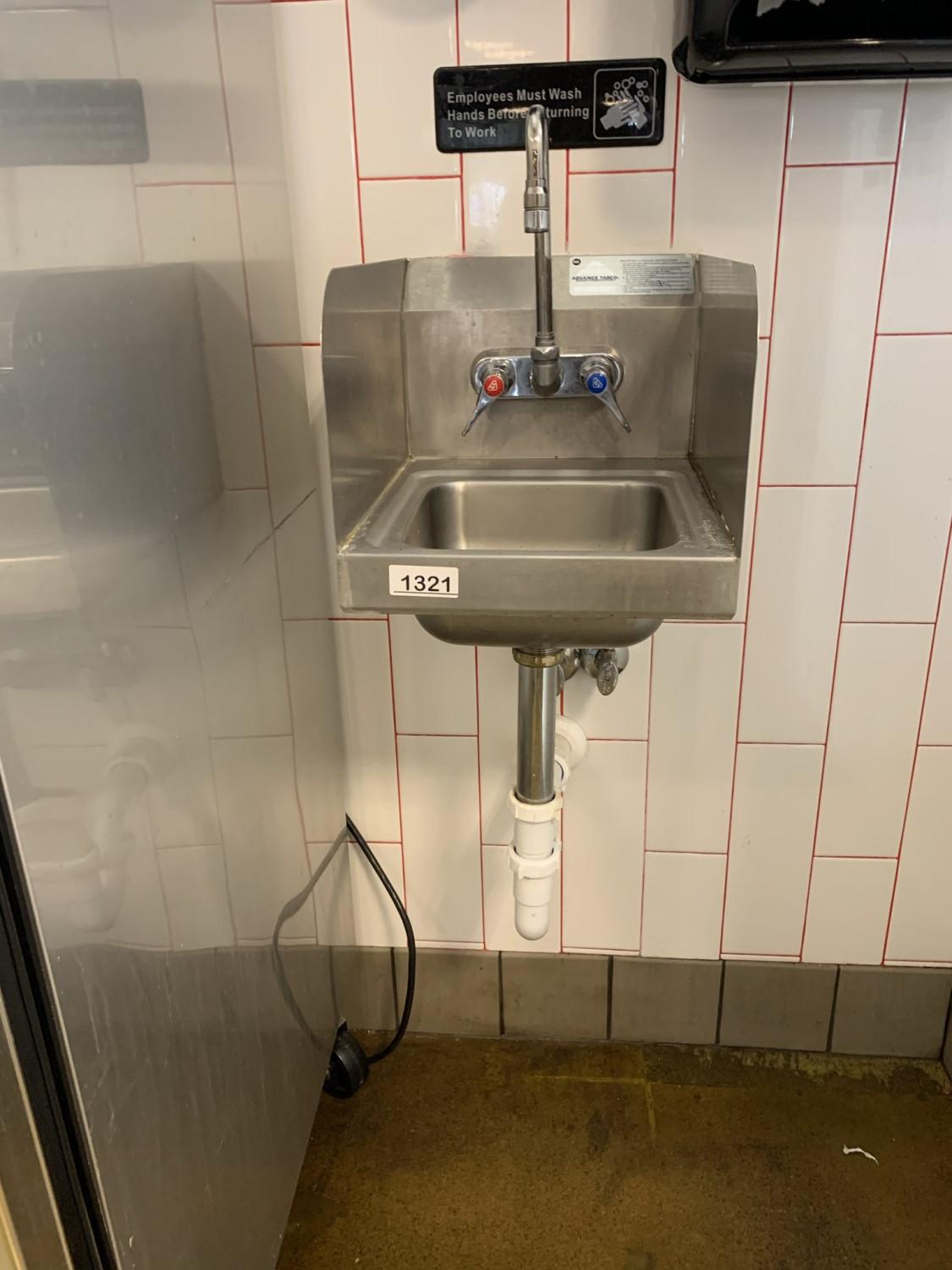 NSF Stainless Steel Hand Washing Station