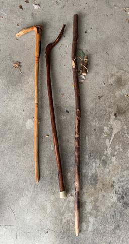 3 Walking Sticks