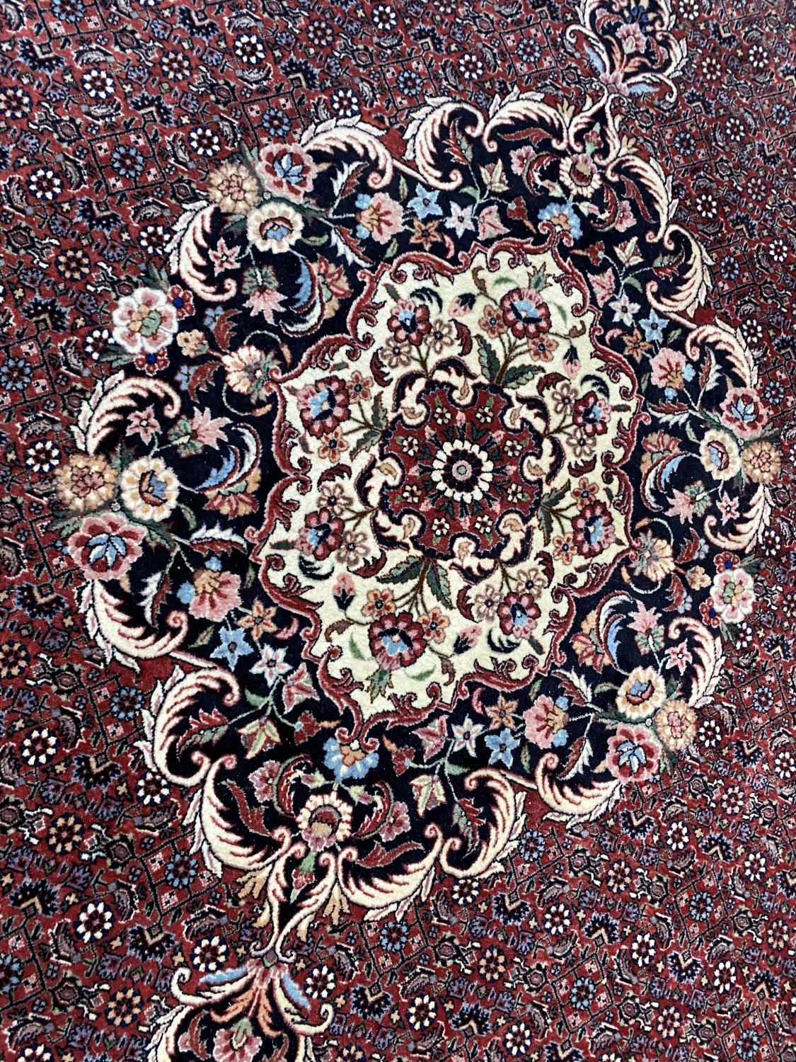 Large finely hand woven persian rug or carpet