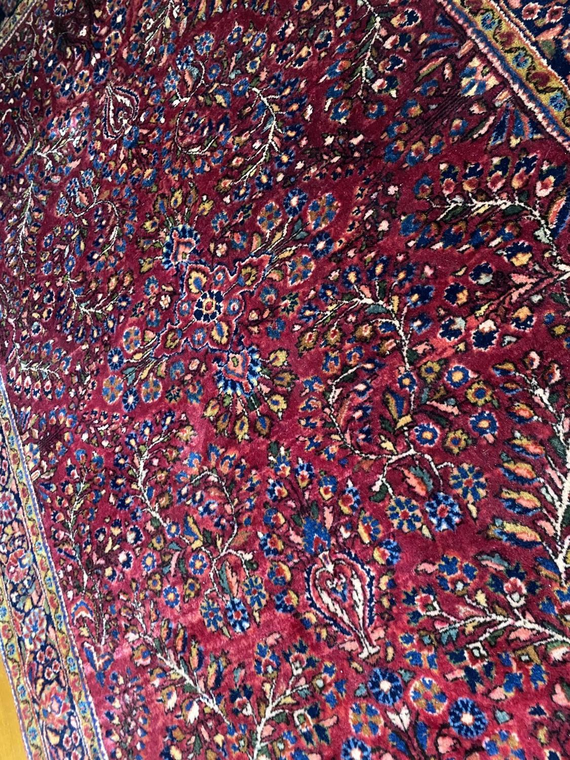 Hand made persian rug or carpet