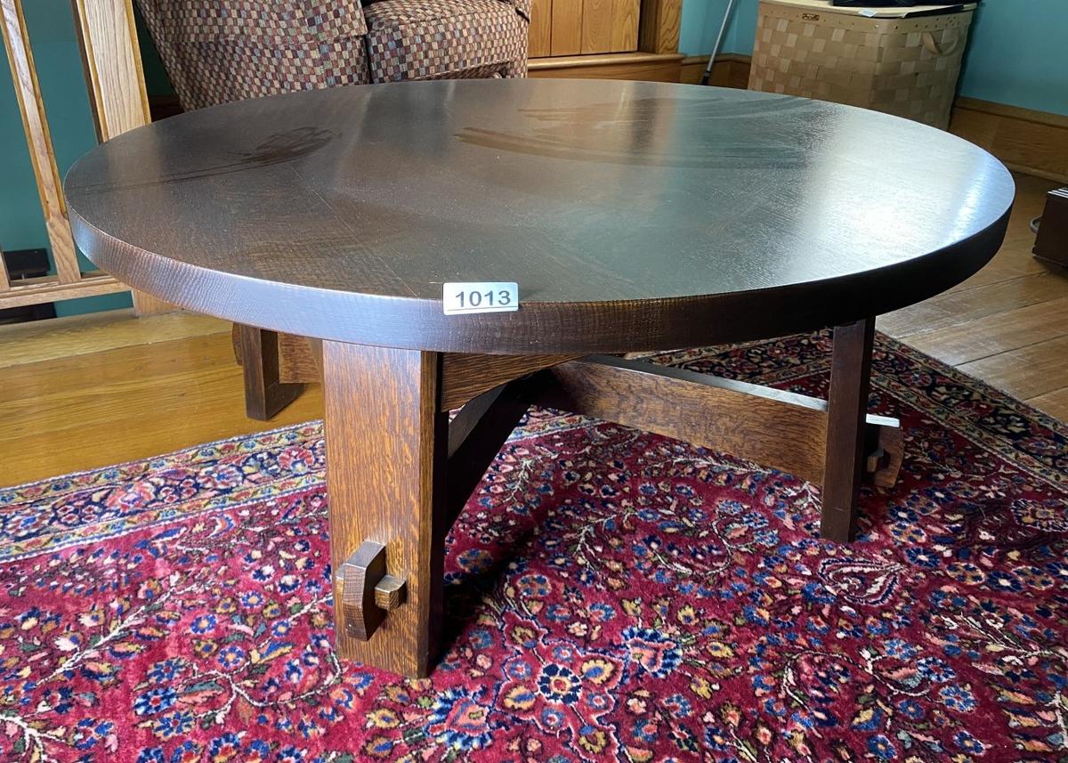 Stickley Arts & Crafts Oak Coffee Table