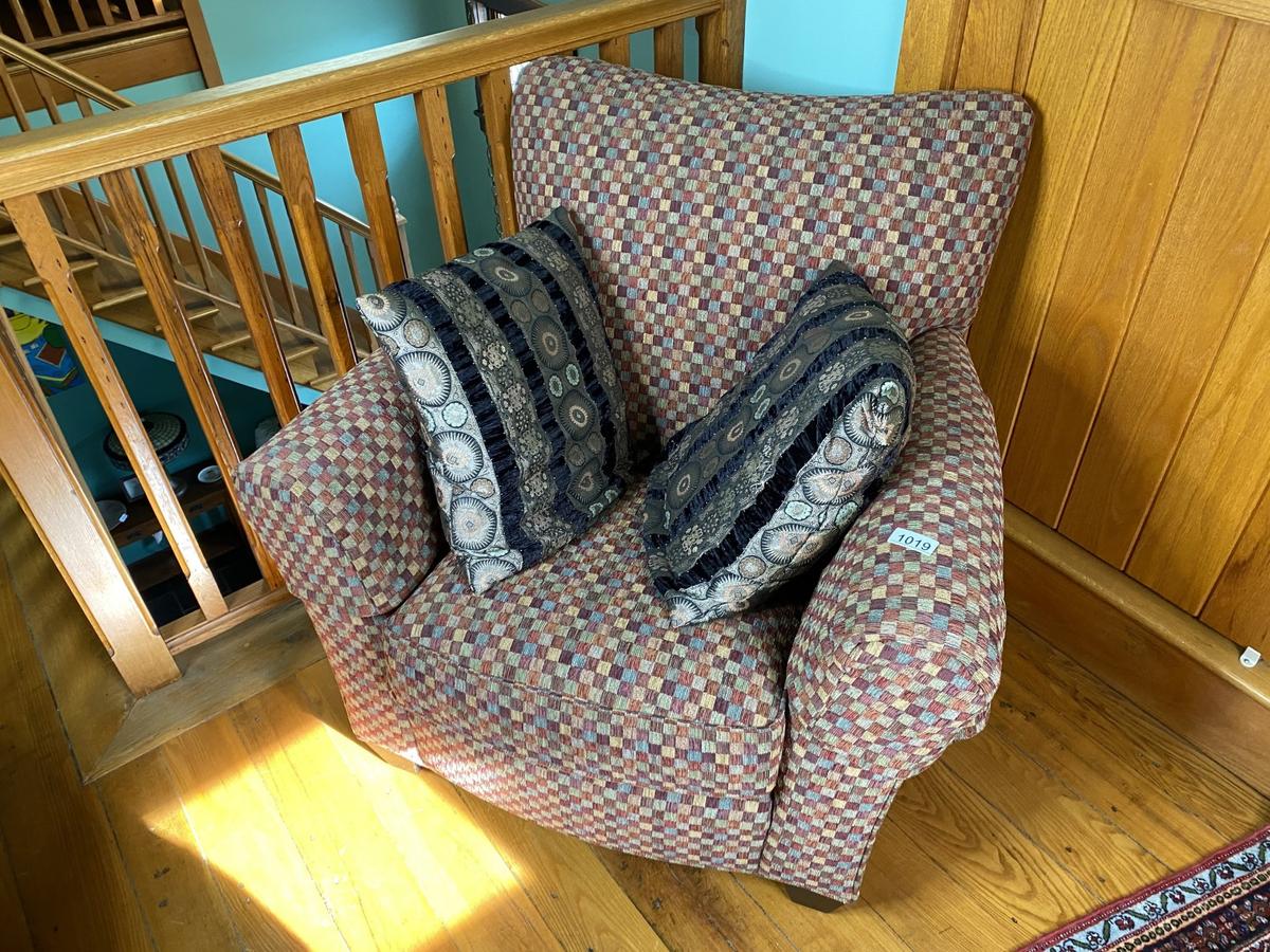 Nice upholstered Stickley Armchair