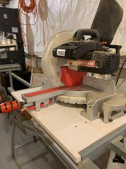 Craftsman 10 inch. Sliding Compound Miter Saw Laser Trac with Stand