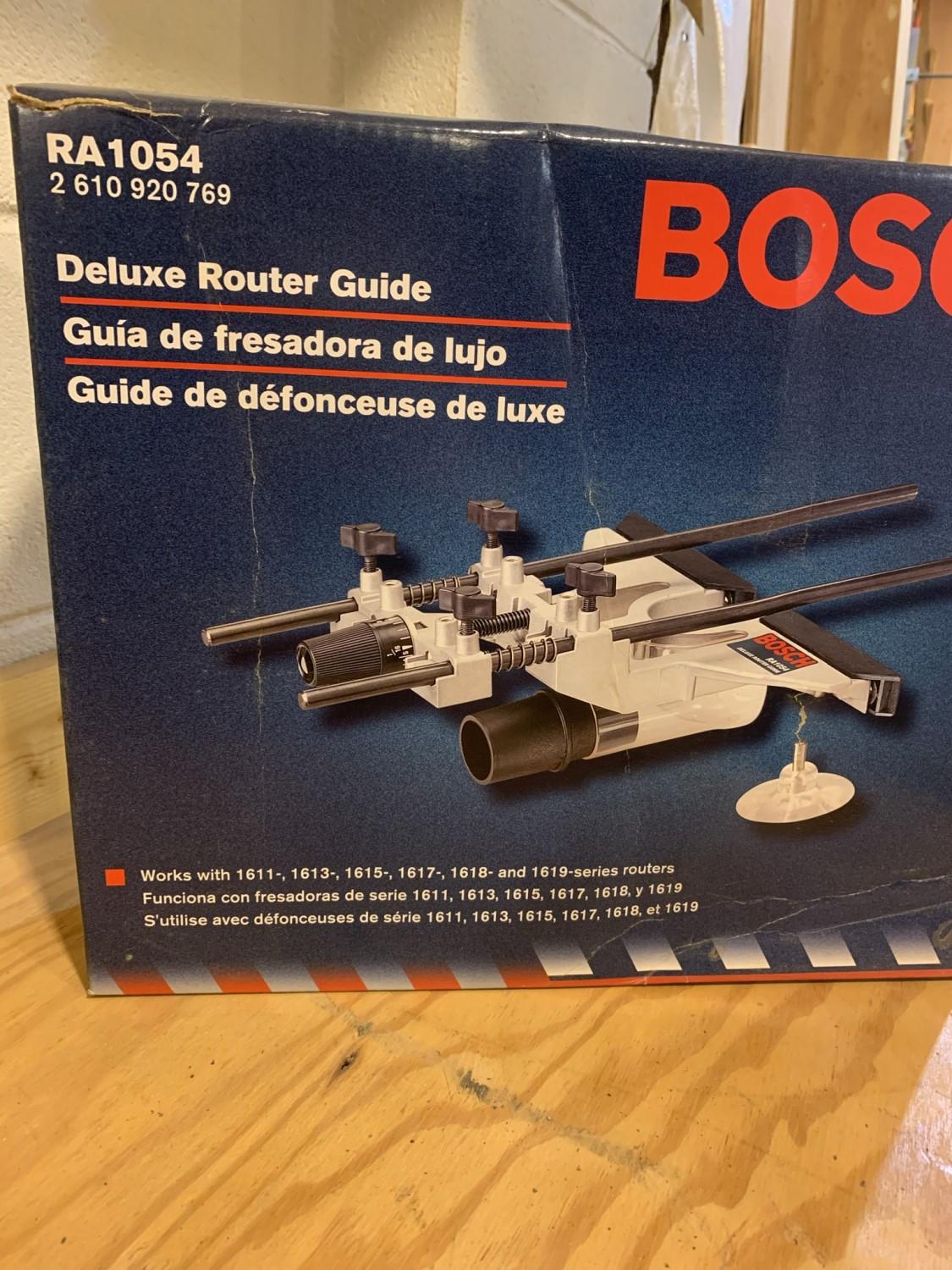 NEW BOSCH Deluxe Router Guide