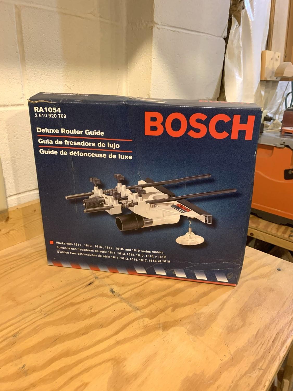 NEW BOSCH Deluxe Router Guide