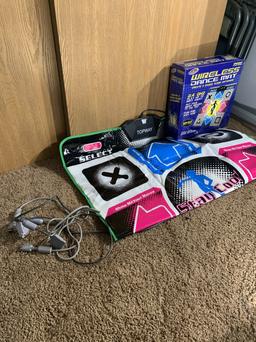 XBOX Guitar Hero Controller & 2 Gaming Mats