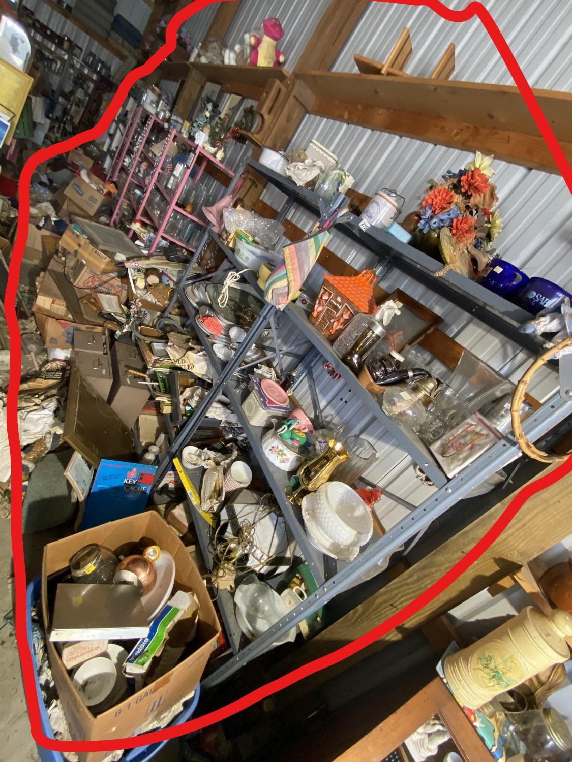 Huge Wall Contents Lot