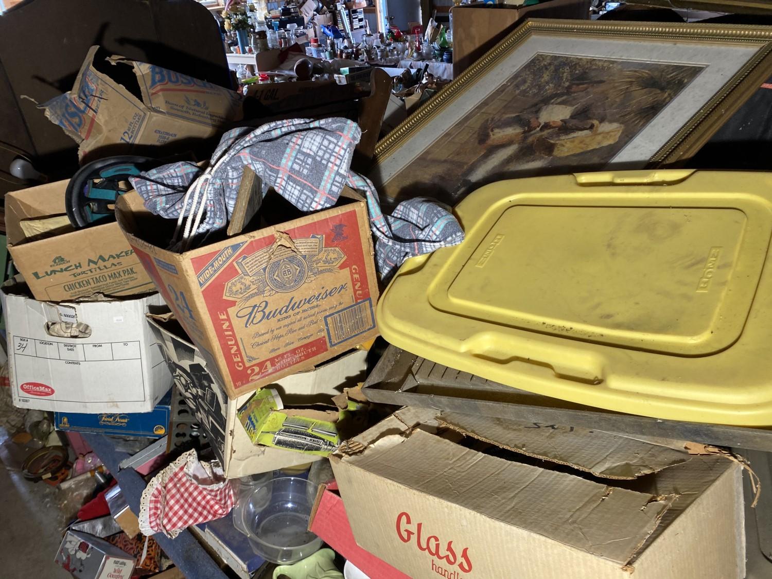 Large Lot Of Misc. Glass, Ceramics MCM etc