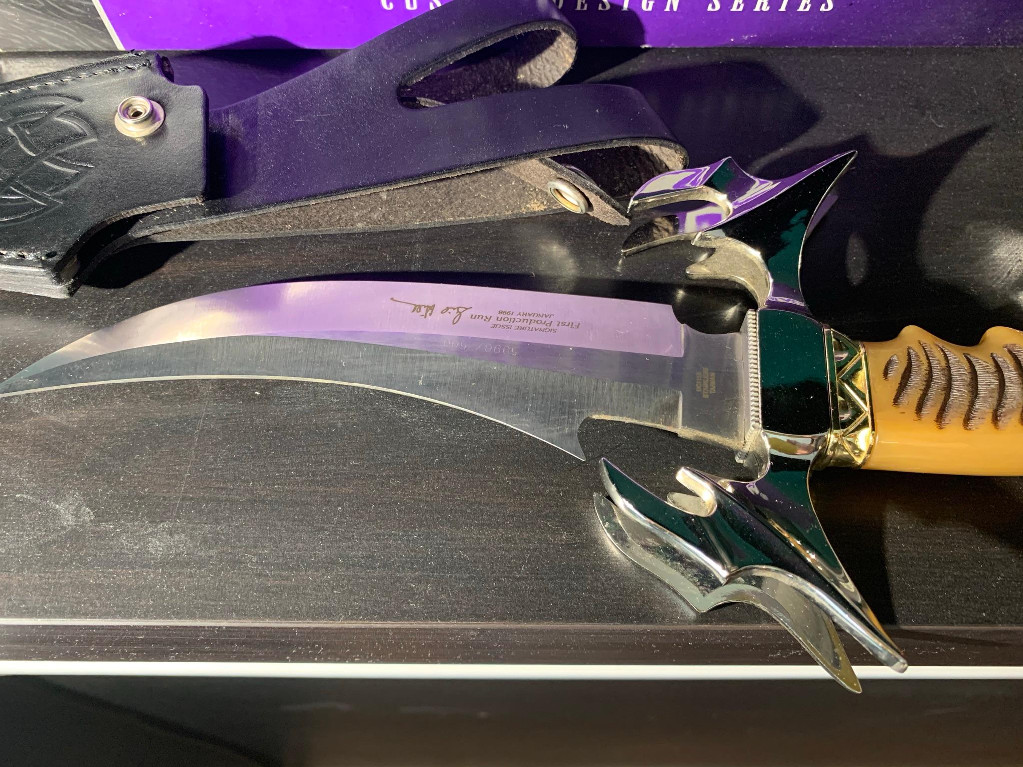 Large Sized Gil Hibben Fantasy Knife in Box