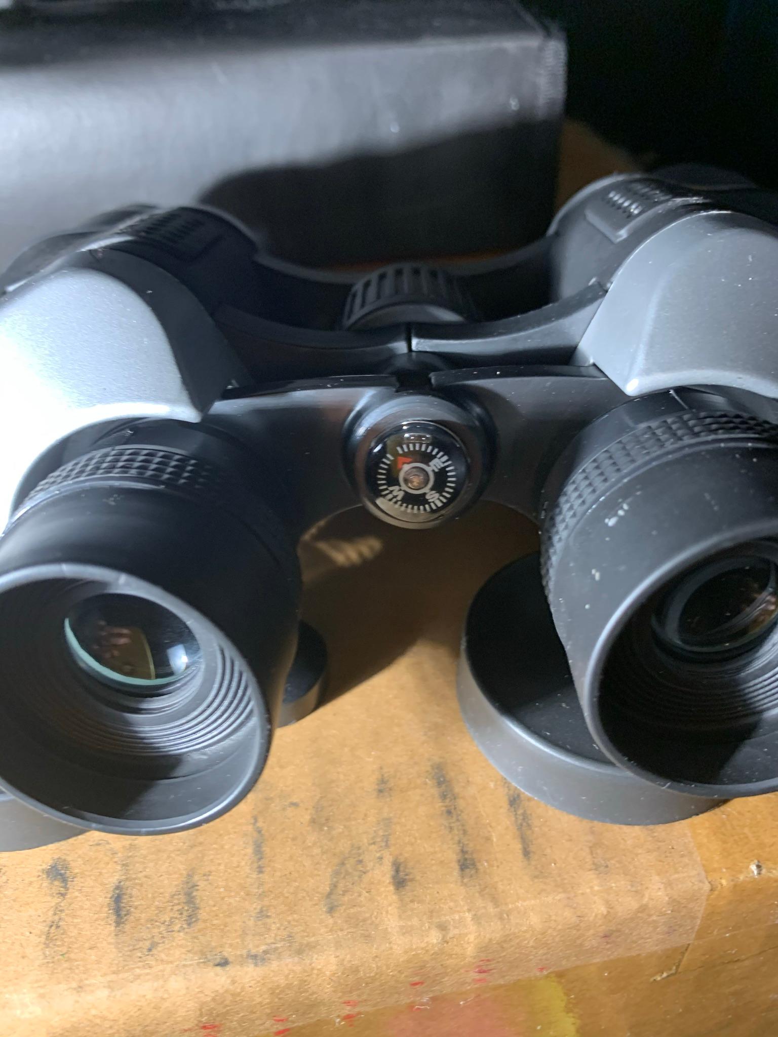 Pair of binoculars in case - Bosch- Optikon