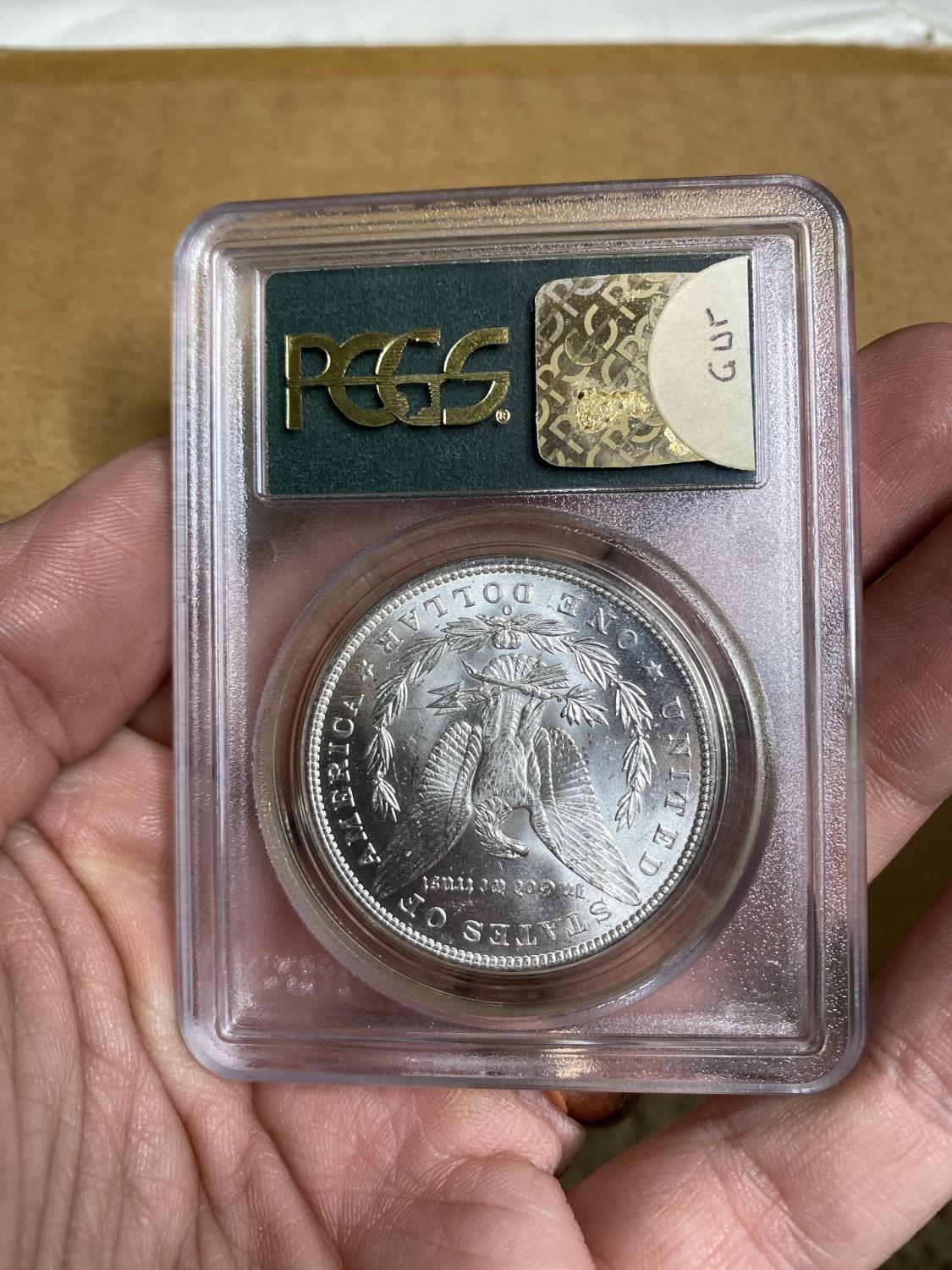 1887-O PCGS MS-62 Morgan Dollar Silver Coin