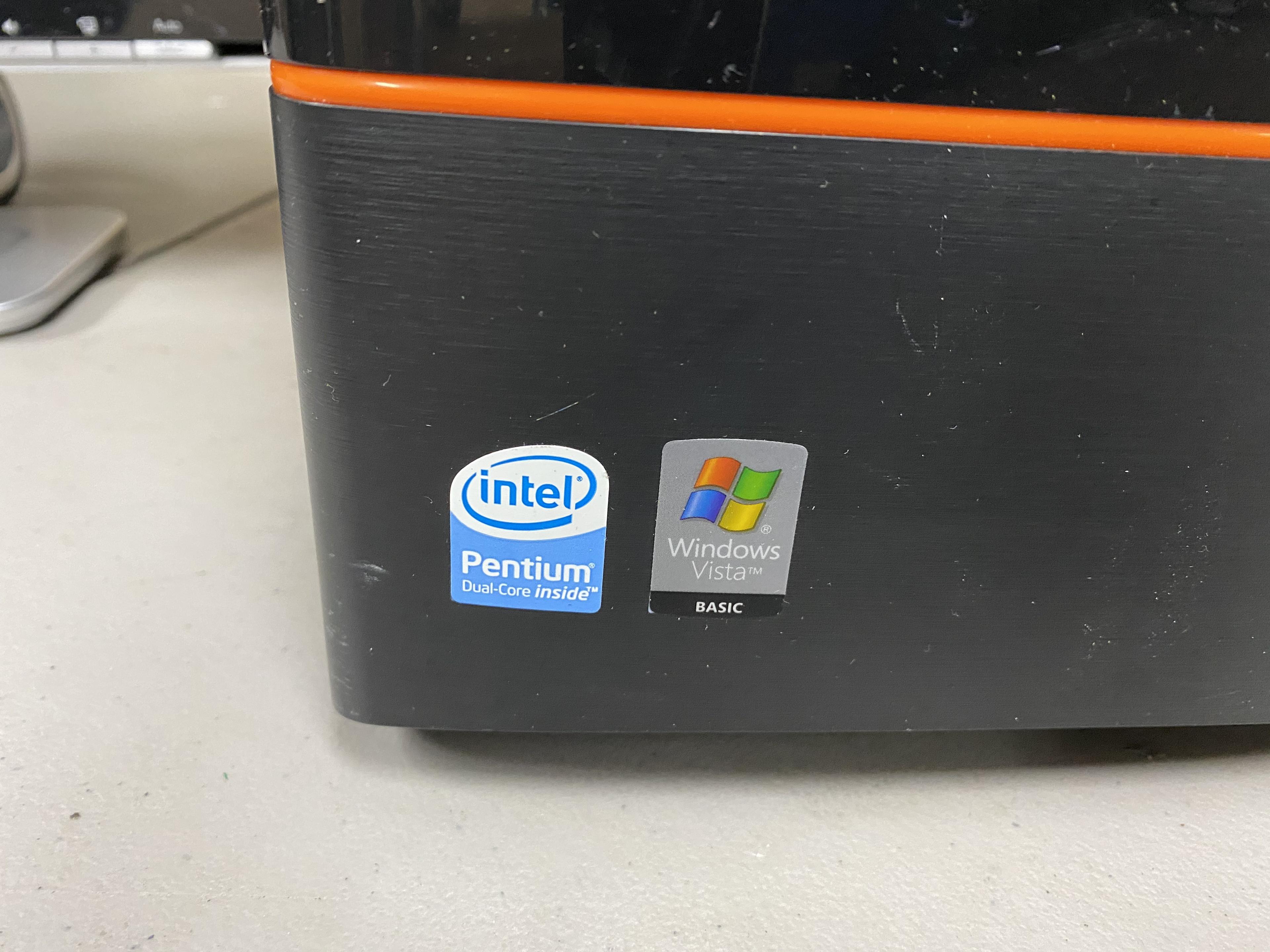 Lenovo Computer and HP Monitor