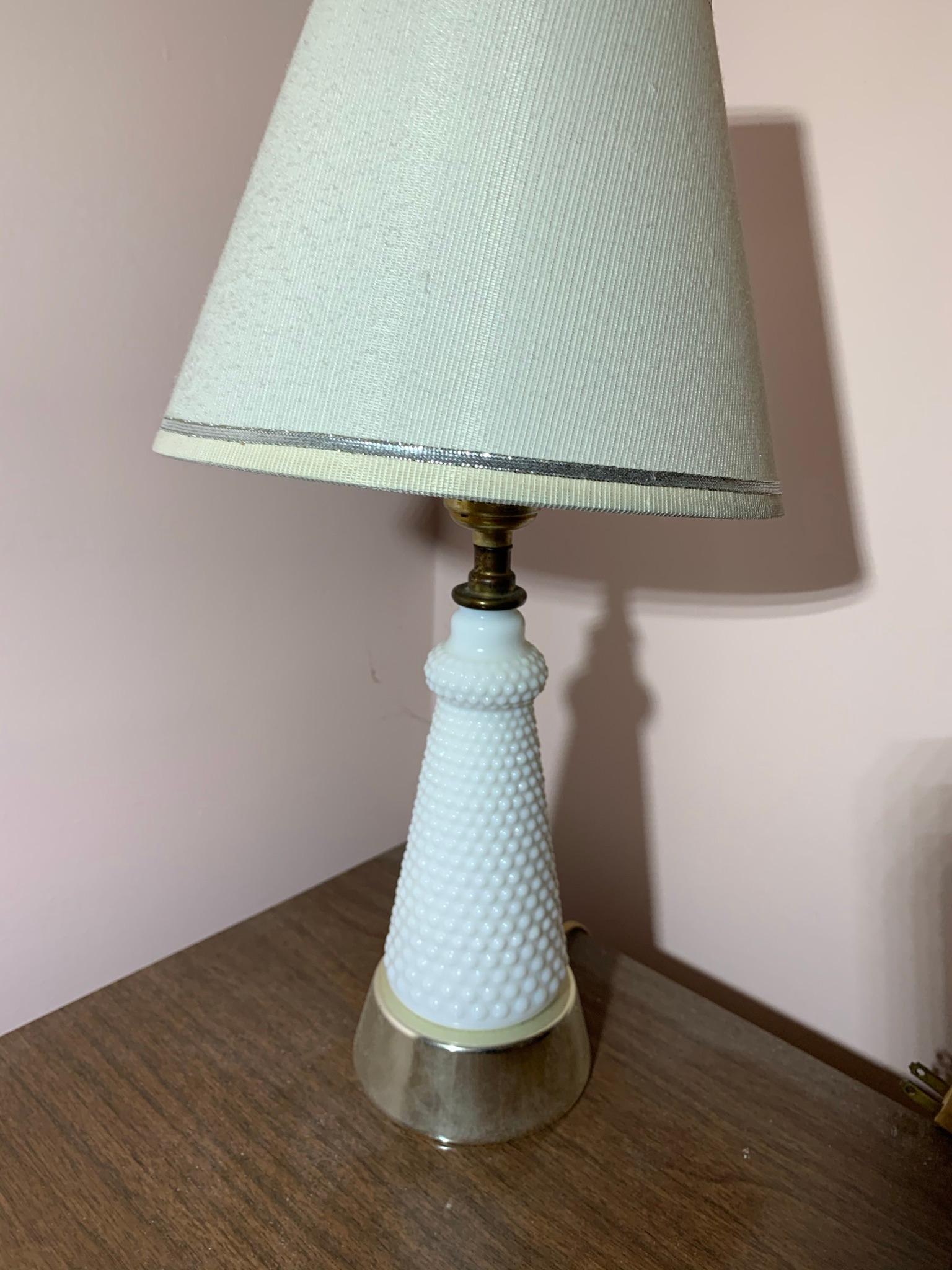 Mid Century Style Dresser with side Lamps