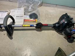 Troy-Built String Trimmer with Additional Head Attachments