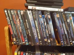 Huge Collection of DVD's, Playstation 2 Games, CD's, Books, Phones  and Shelving