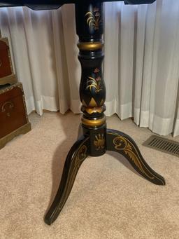 Modern Pedestal Table with Beautiful Design on Top and Base