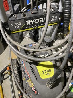 Ryobi Gas Powered Pressure washer with accessories