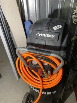 Husky 33 gallon air compressor