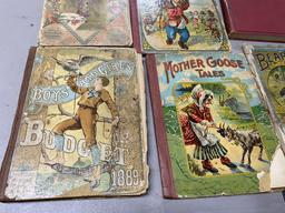 Group lot of assorted antique, vintage books