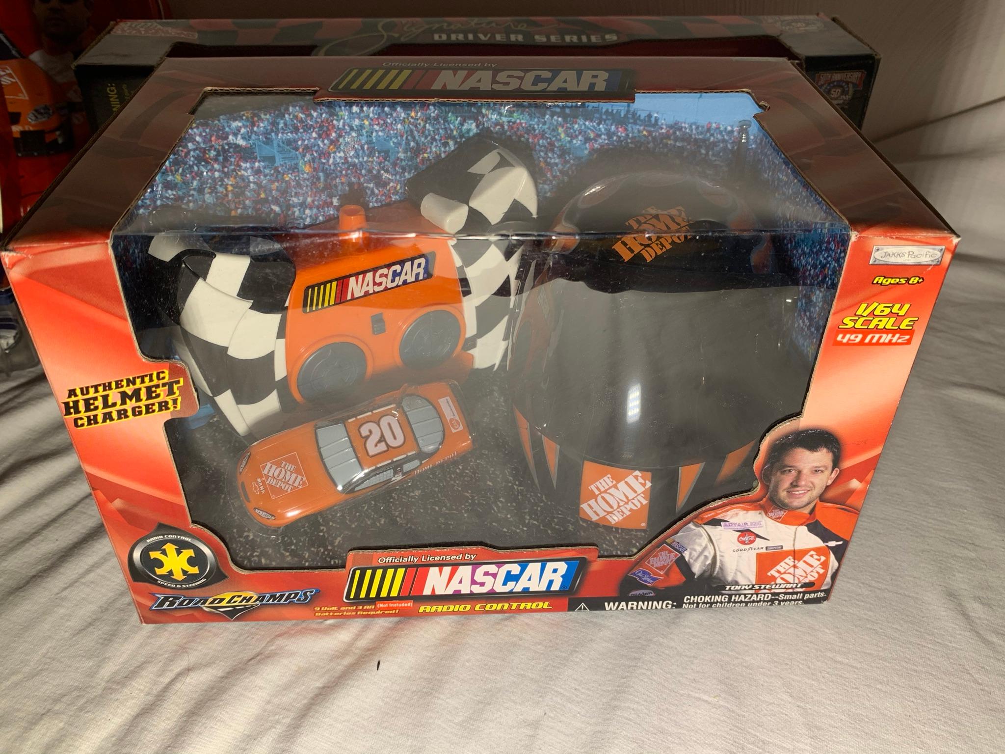 ERTL Diecast Cars, NASCAR Glasses, Road Champs Radio Control Car, Hot Wheels & More