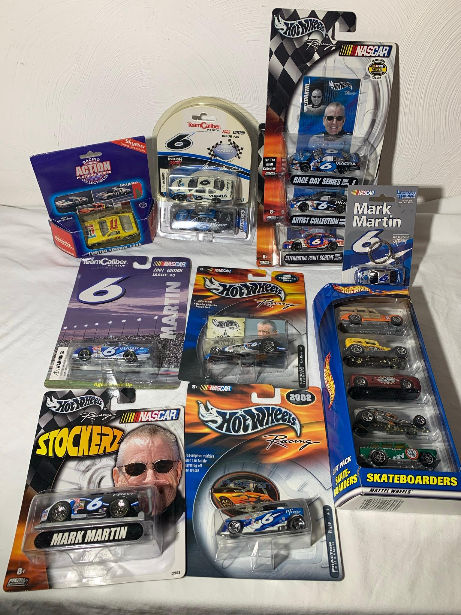 Mark Martin Collectibles, Racing Action Collectables, Hot Wheels & More