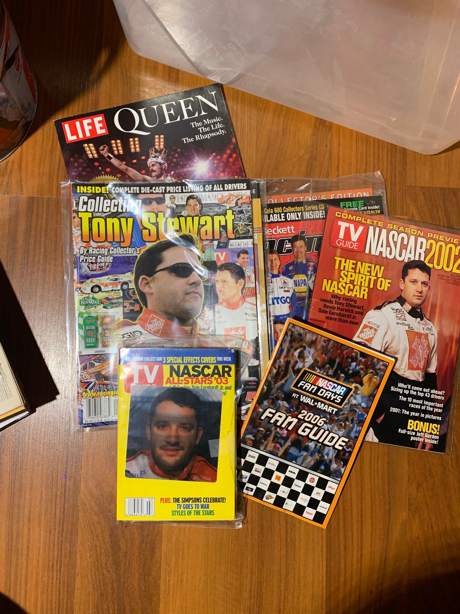 Large Group of Nascar Memorabilia