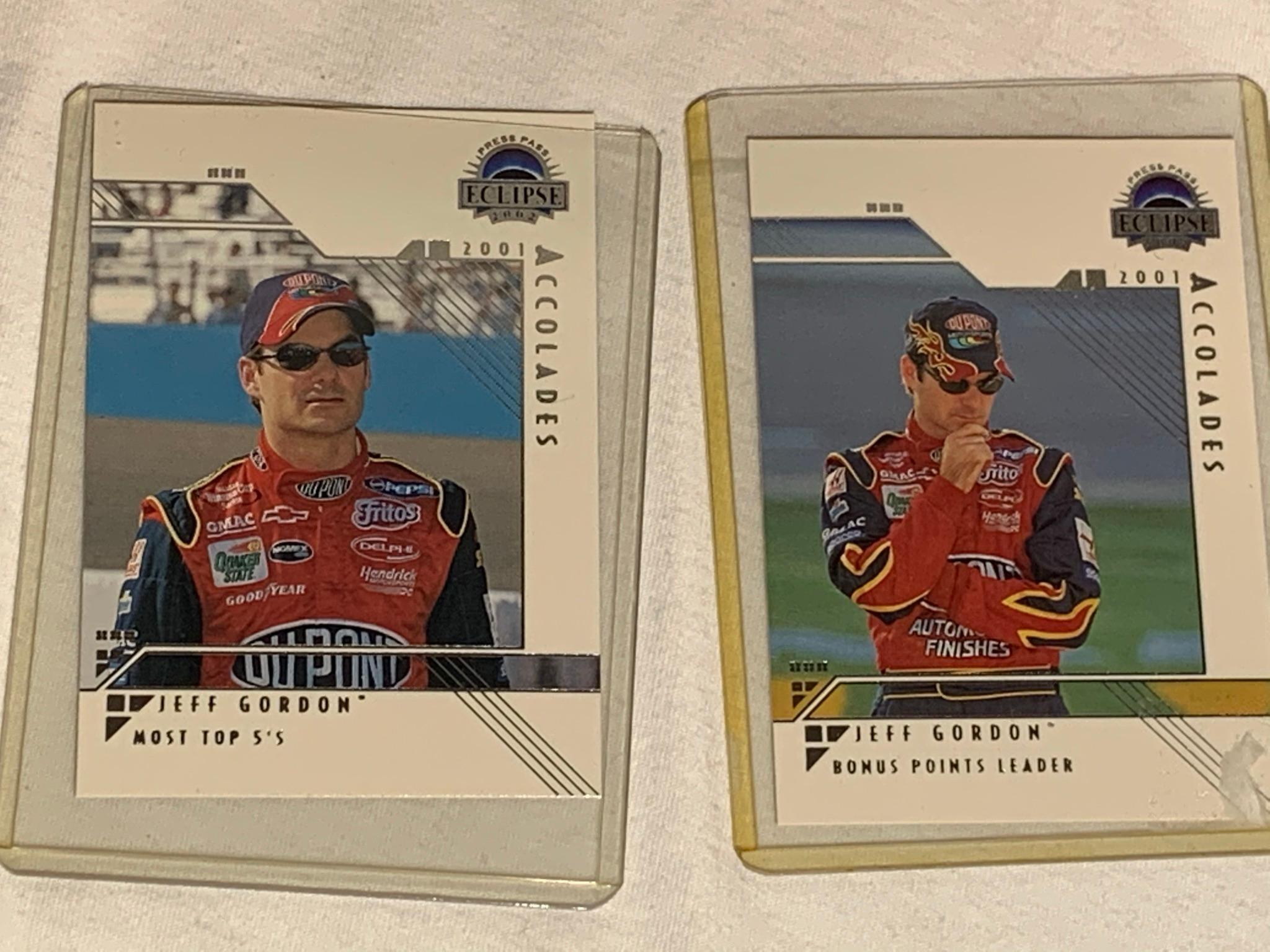 NASCAR Racing Cards - Group of Jeff Gordon and Other Racers