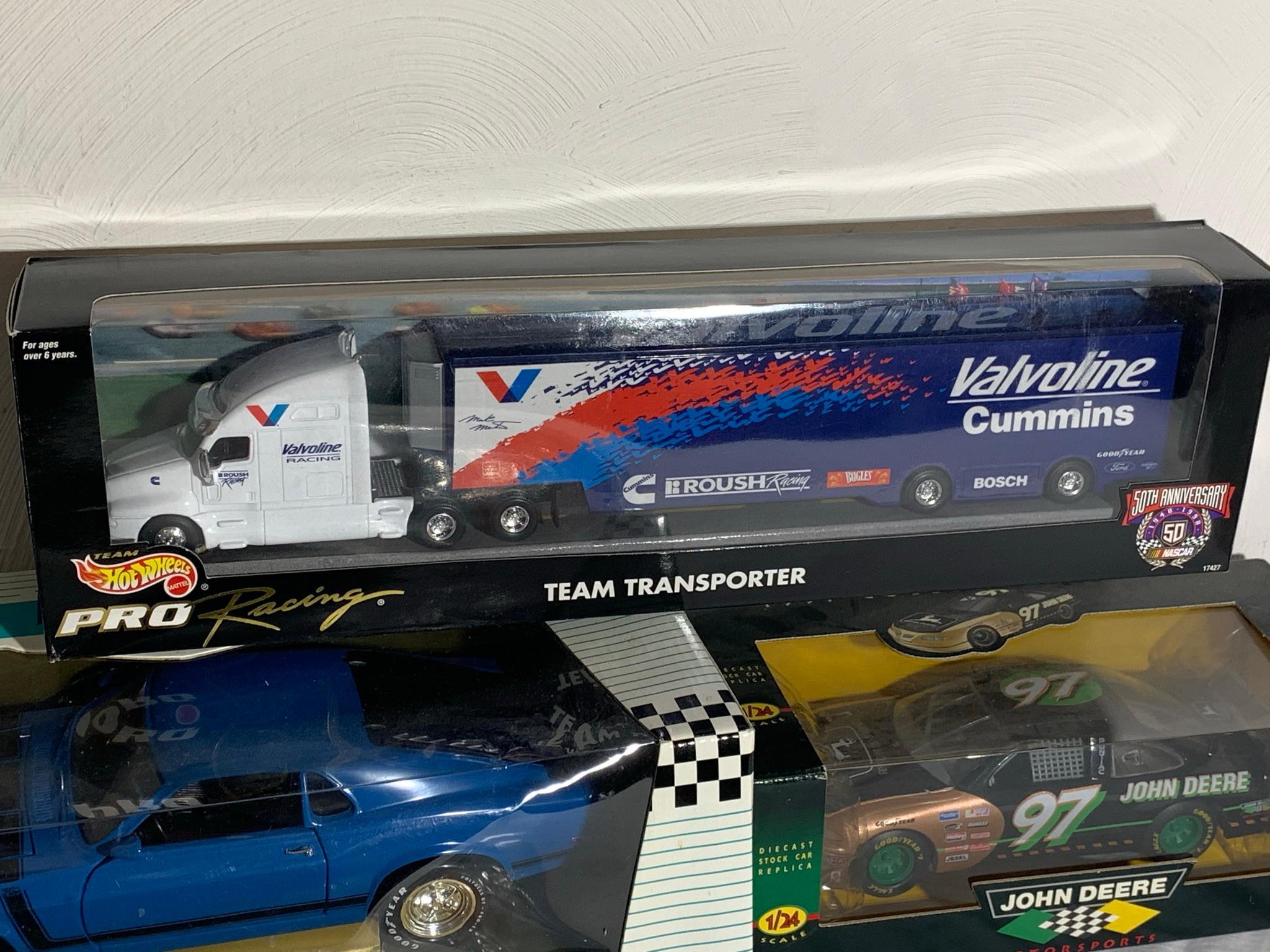 Racing Champions Club Member Set, Diecast Cars, Hot Wheels Lunch Box, ERTL Hershey's Car & More