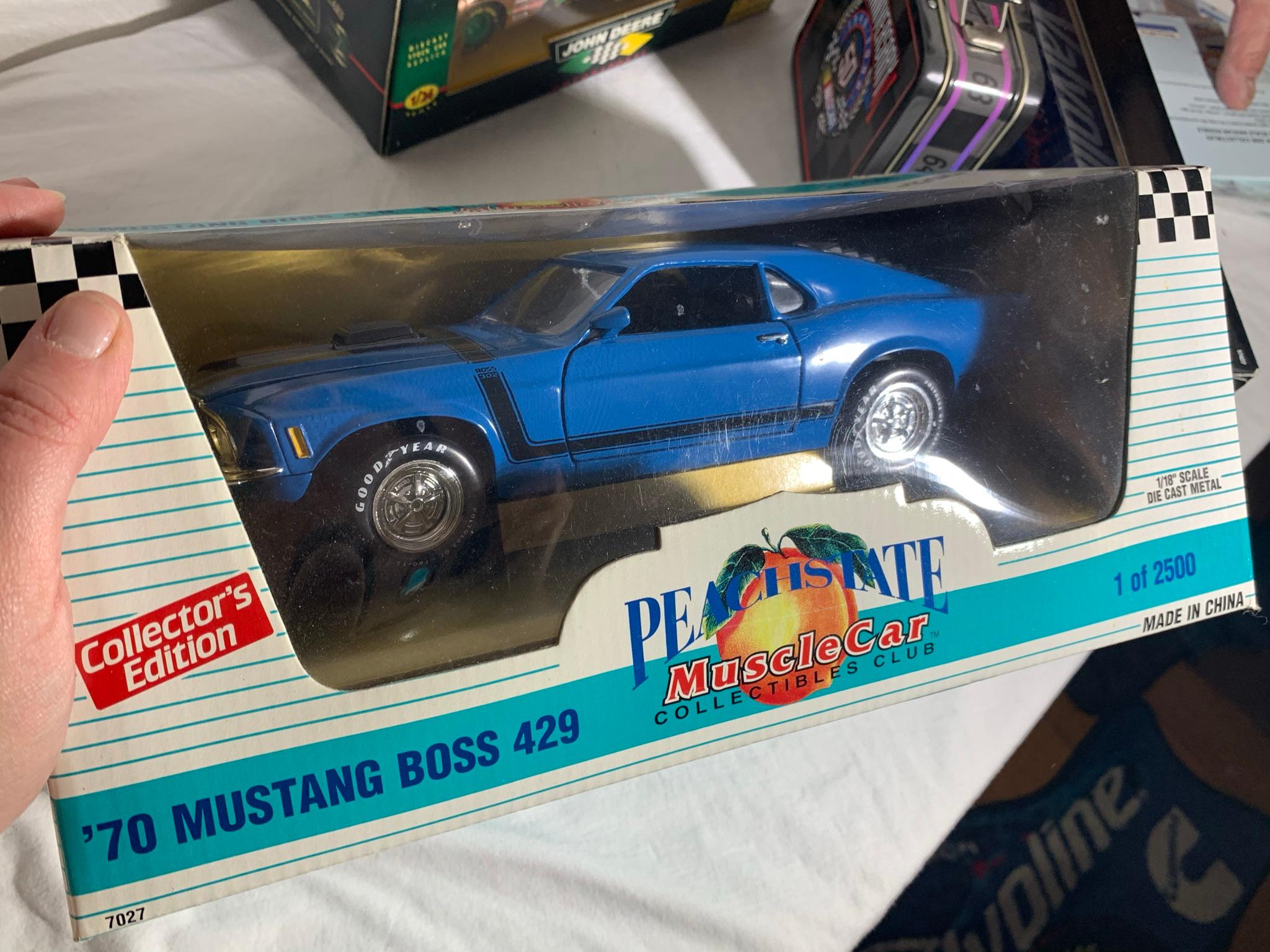 Racing Champions Club Member Set, Diecast Cars, Hot Wheels Lunch Box, ERTL Hershey's Car & More