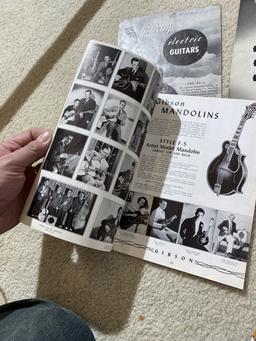 Old Gibson Guitars Catalogs PLUS Martin