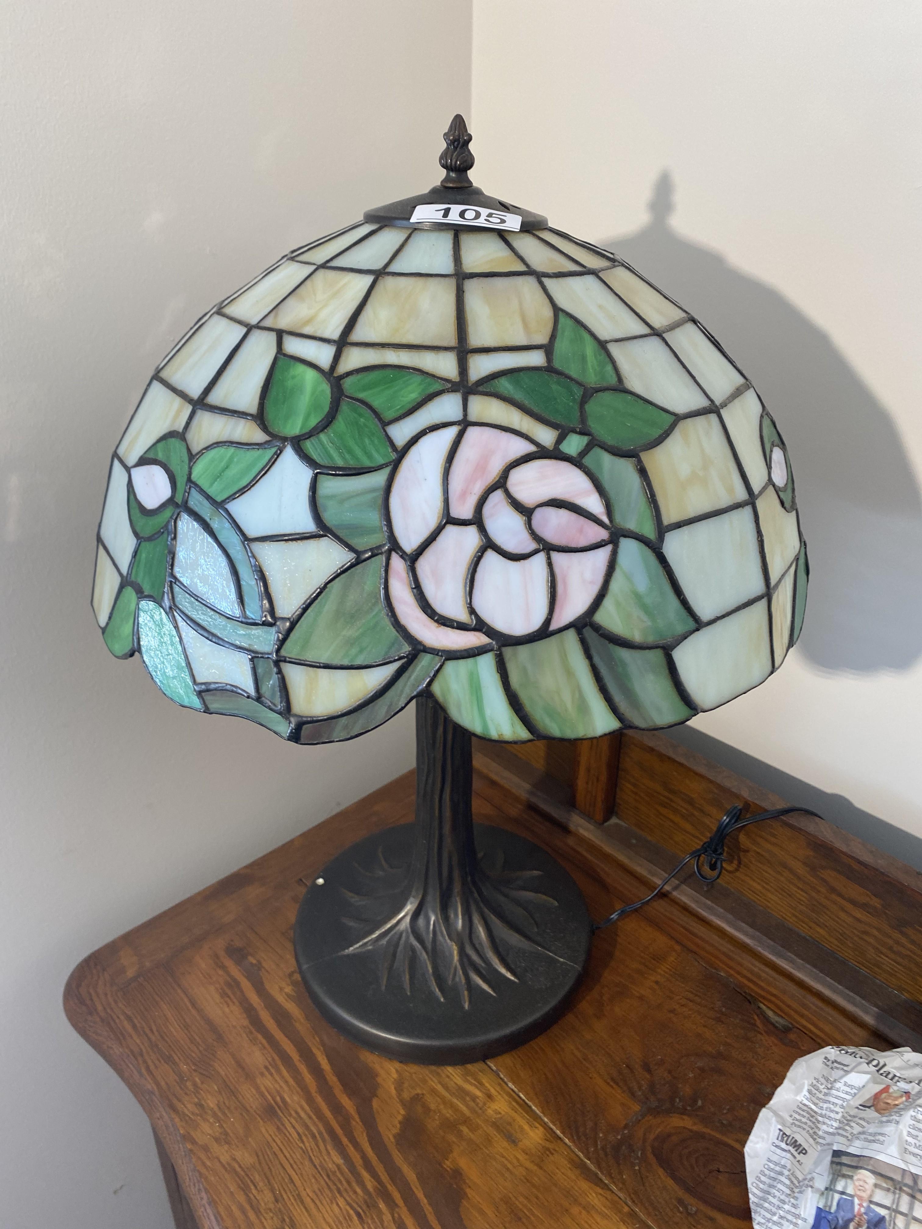 Vintage Tiffany Style Lamp